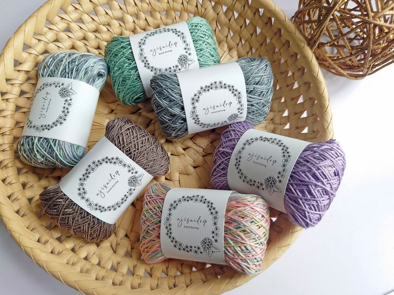 Ajisaidrop Stickgarn Sashiko 6