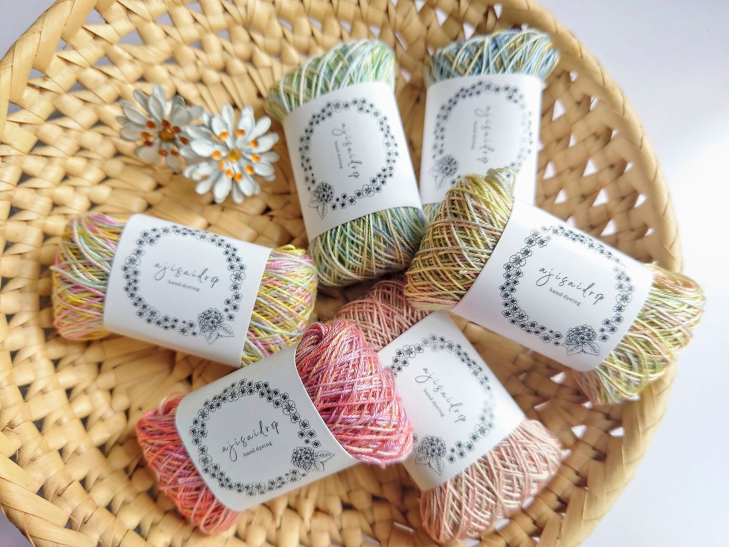 Ajisaidrop Stickgarn Sashiko 7