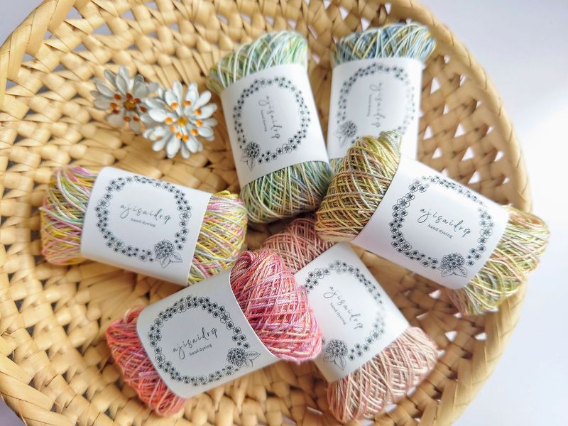 Ajisaidrop Stickgarn Sashiko 7