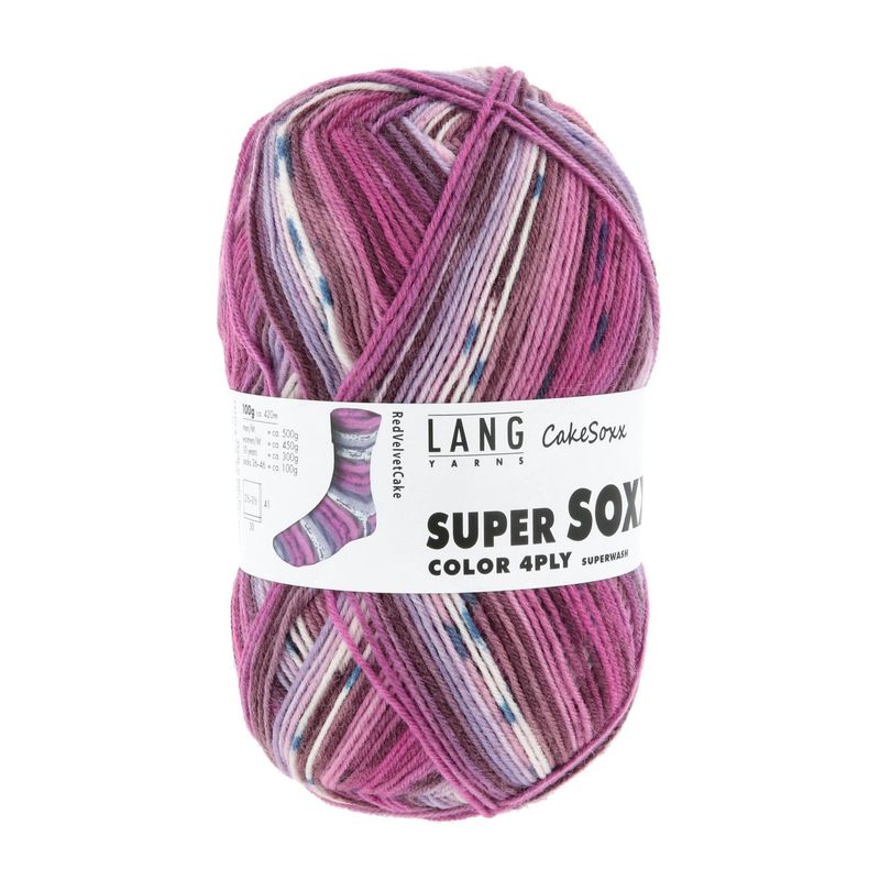 Lang Yarns Super SOXX Color CakeSoxx Lang Yarns Super SOXX Color CakeSoxx