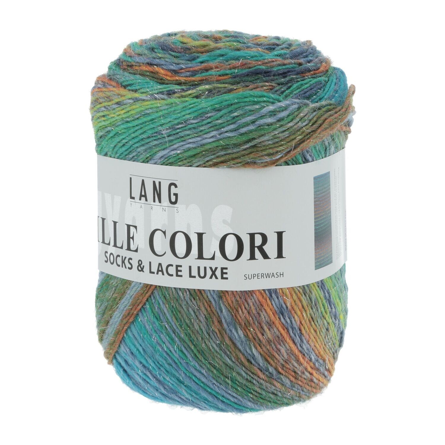Lang Yarns Mille Colori, Socks & Lace Luxe Lang Yarns Mille Colori, Socks & Lace Luxe