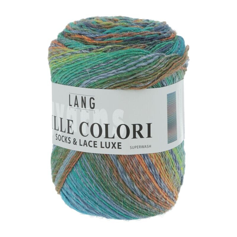 Lang Yarns Mille Colori, Socks & Lace Luxe Lang Yarns Mille Colori, Socks & Lace Luxe