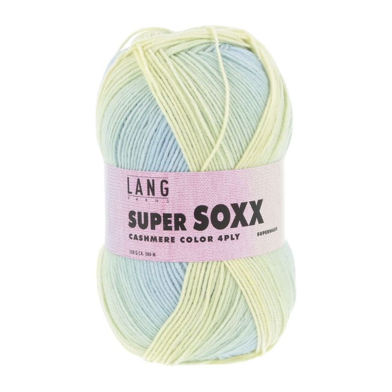 Lang Yarns Super SOXX Cashmere Color 4ply Lang Yarns Super SOXX Cashmere Color 4ply