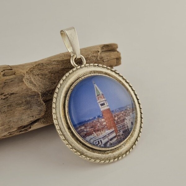 Medaillon "Campanile di San Marco" Silber