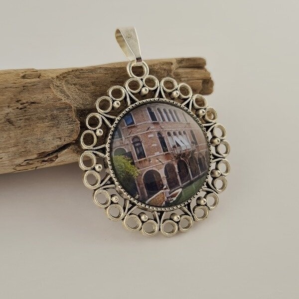 Medaillon "Palazzo Cappellis" Silber