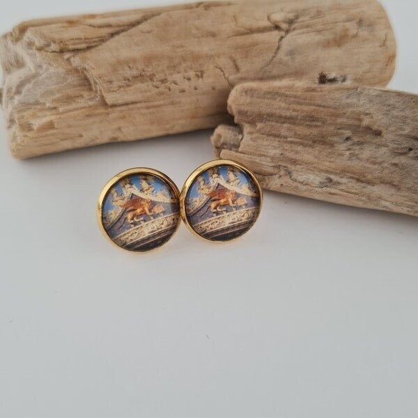 Ohrstecker Gold "Leone San Marco"