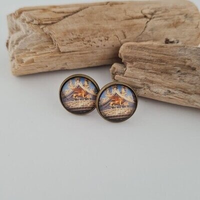 Ohrstecker Bronze "Leone San Marco"
