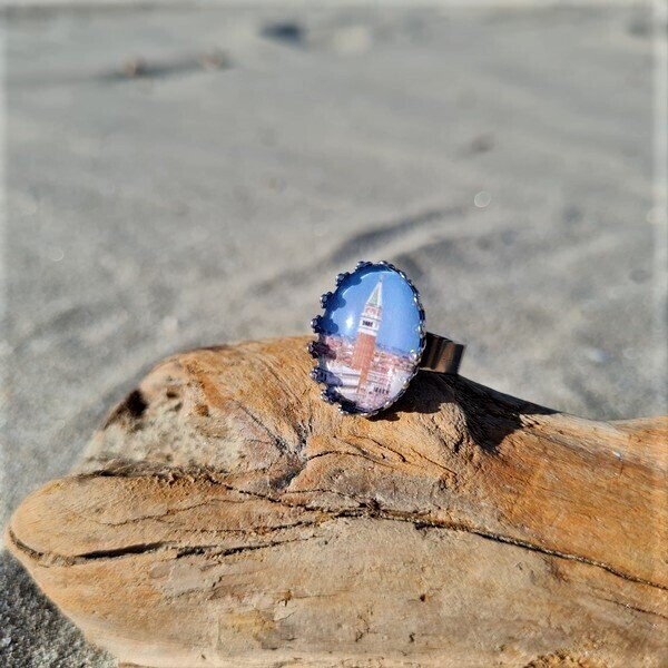 Ring Filigran "Campanile di San Marco" Silber