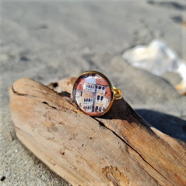 Ring "Scala del Bovolo" Gold