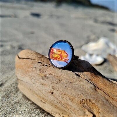 Ring "Flagge der Republik Venedig" Bronze