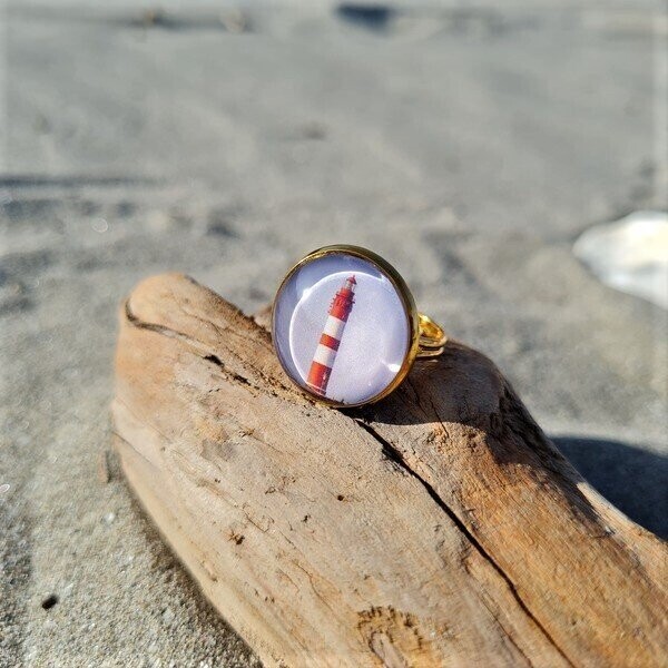 Ring "Leuchtturm Amrum" Gold
