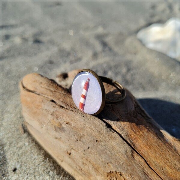 Ring "Leuchtturm Amrum" Bronze