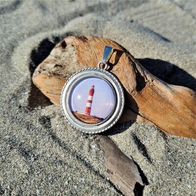 Medaillon „Leuchtturm Amrum“ Silber