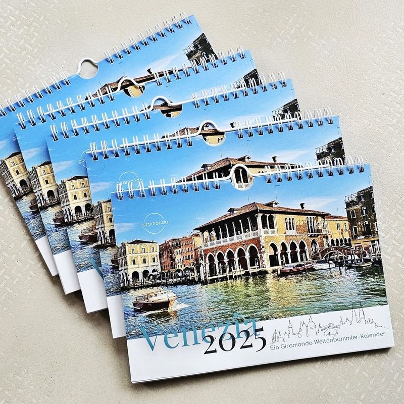 SET: 5 Wochenkalender "Venezia 2025"