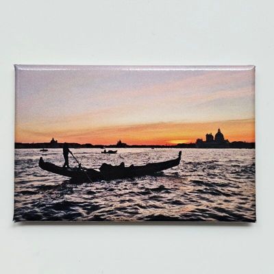 Venezia-Magnet Venezia-Magnet "Tramonto & Gondoliere"