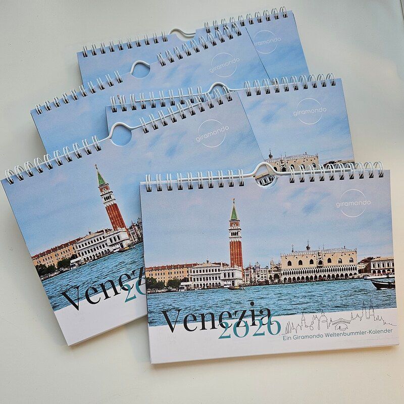 SET: 5 Wochenkalender SET: 5 Wochenkalender "Venezia 2026"