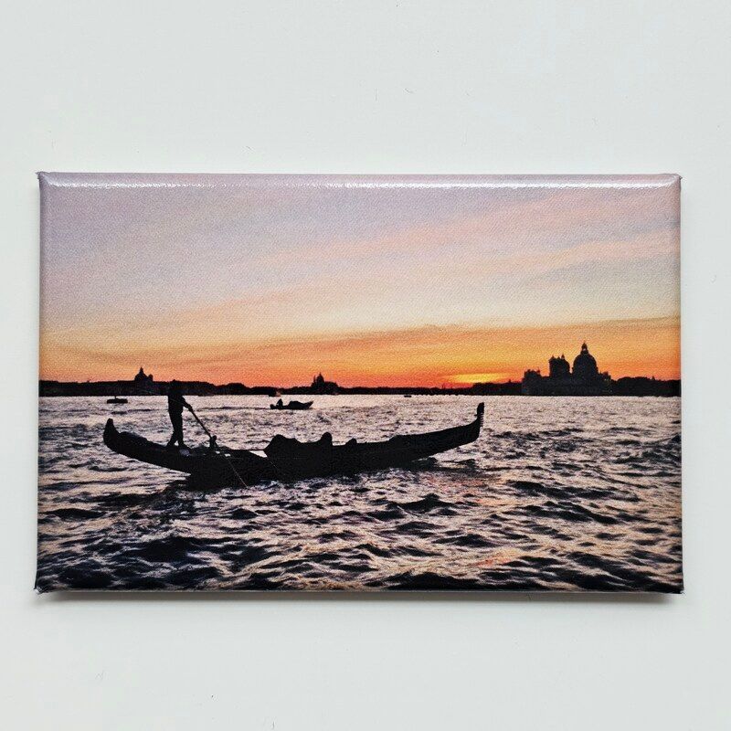 Venezia-Magnet "Tramonto & Gondoliere"