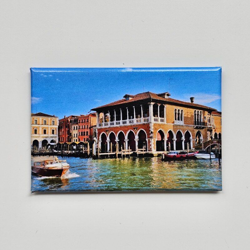 Venezia-Magnet "Mercato di Rialto & Canal Grande"