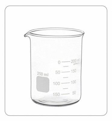 Glass Beakers (2 sizes)