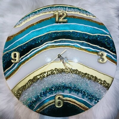 Crystal Clock &amp; Wall Art