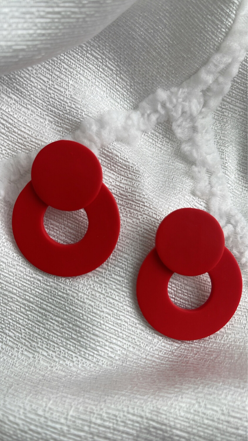 Rouge Statement Earrings