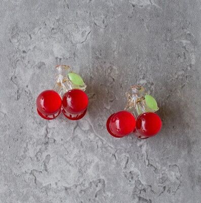 Cherry Hair Clips