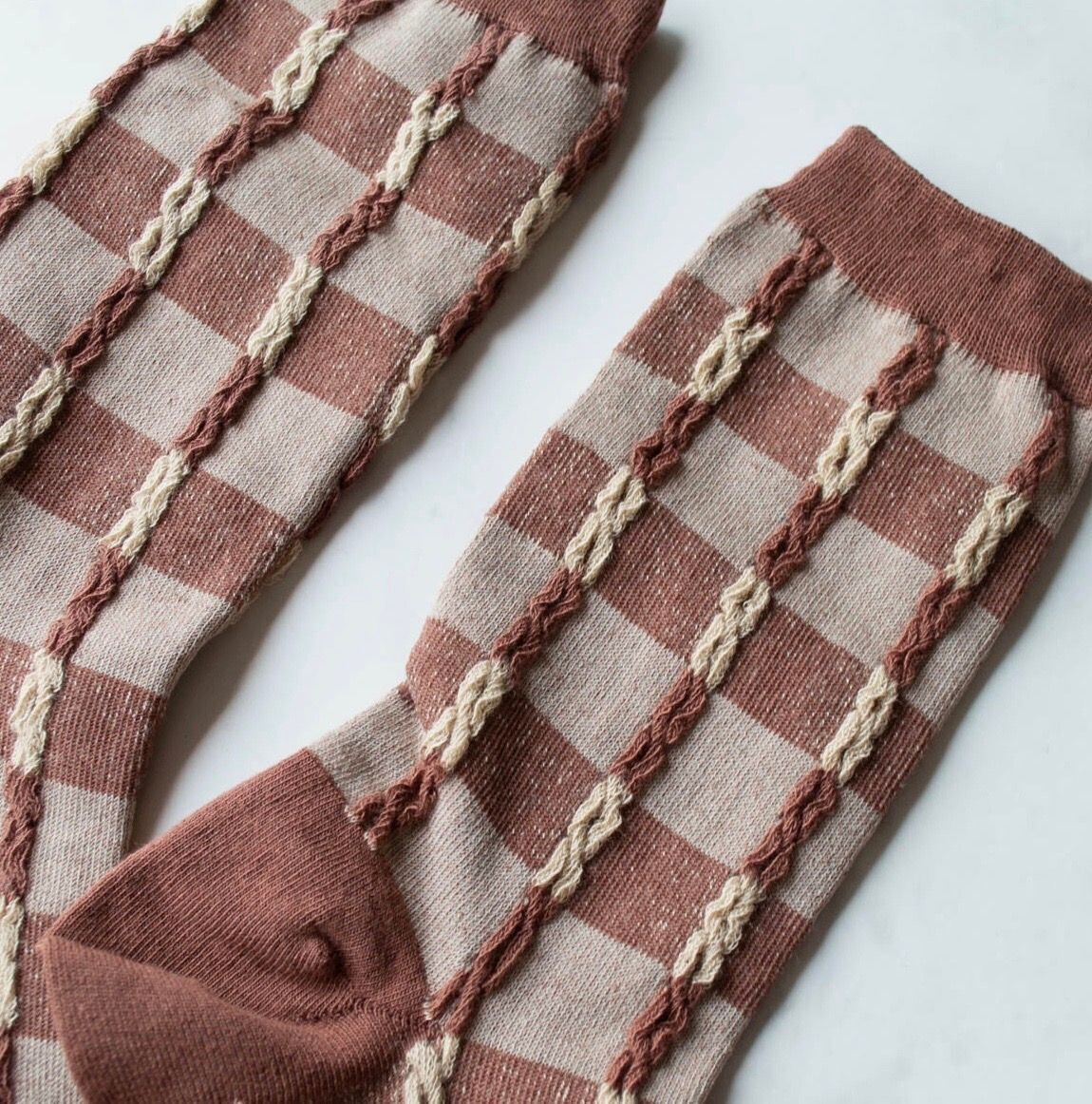 Vintage Twist Socks