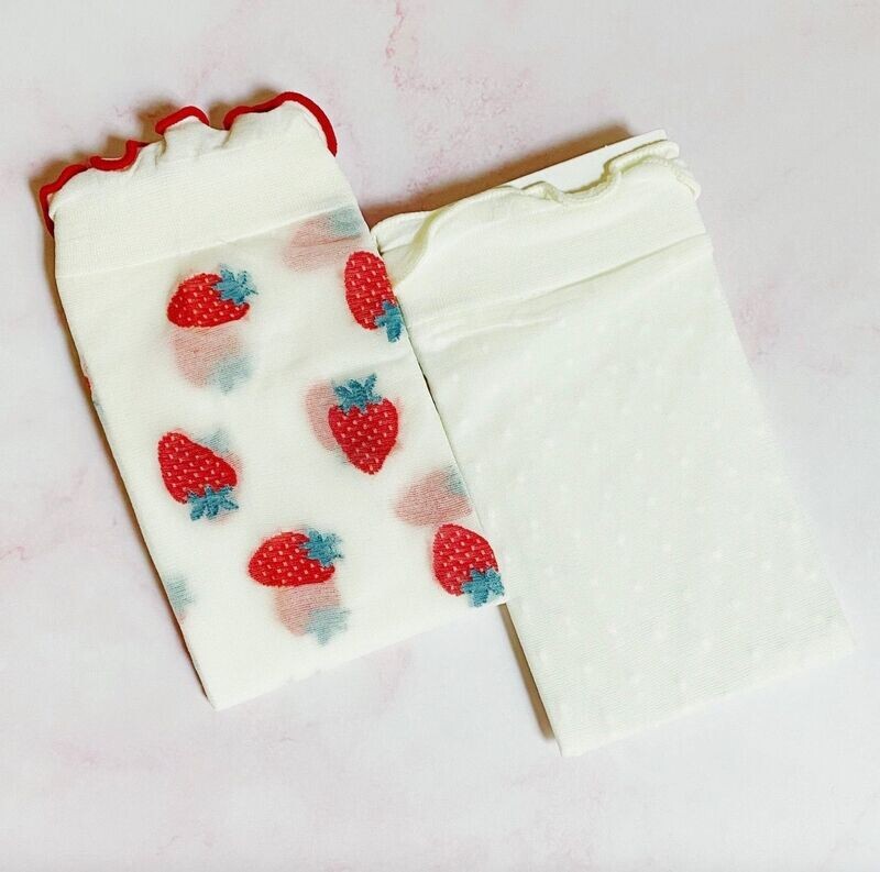 Vintage Berry Sock Set