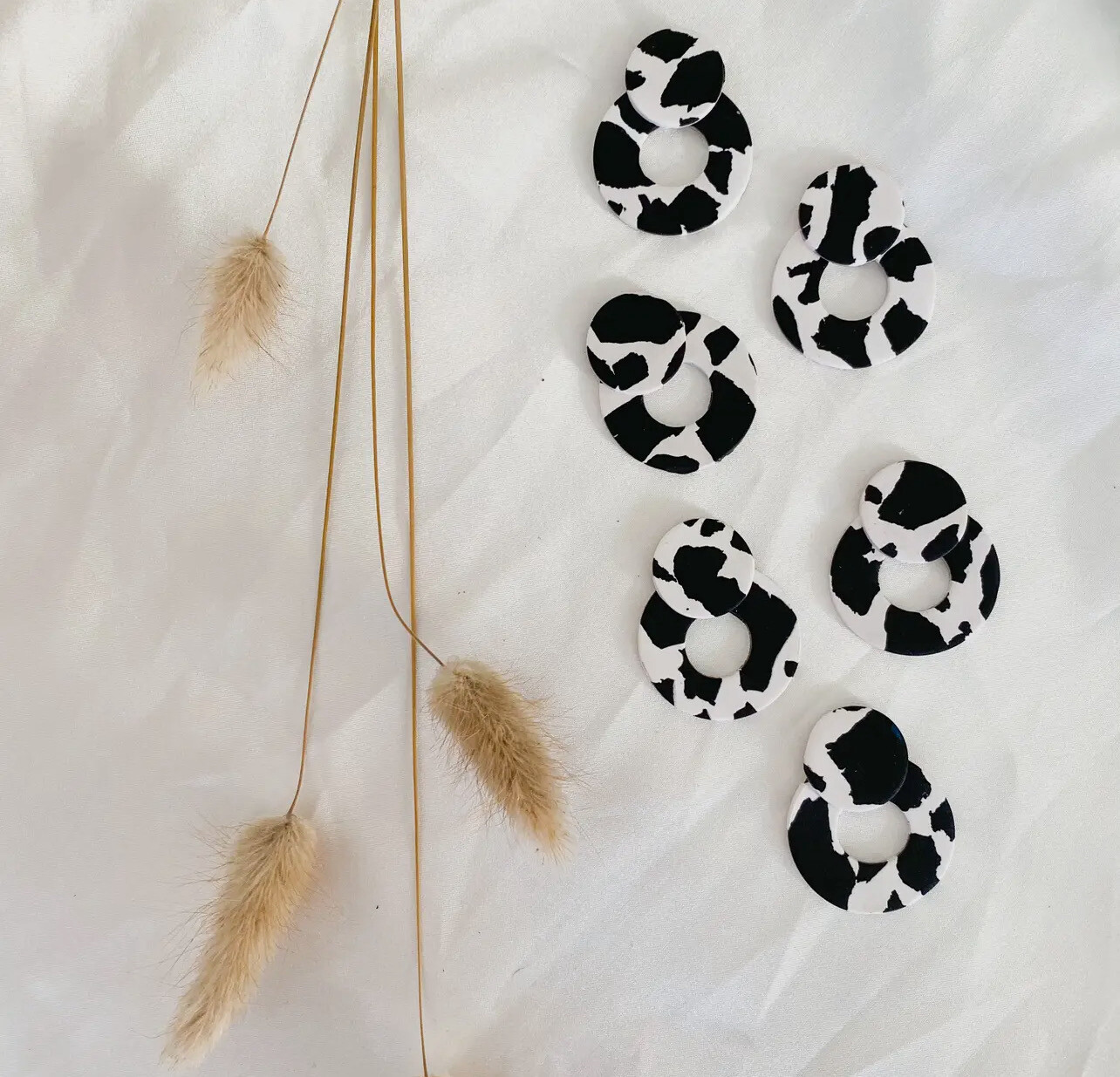 Lucia Cow Earrings
