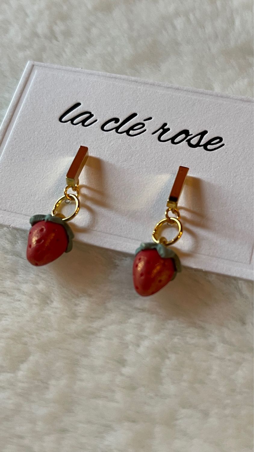 Petites Fraises Earrings