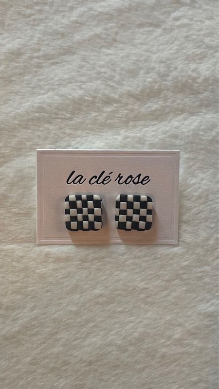 The Retro Square Earrings