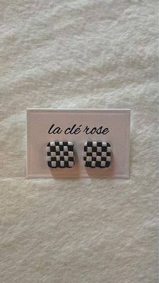 The Retro Square Earrings