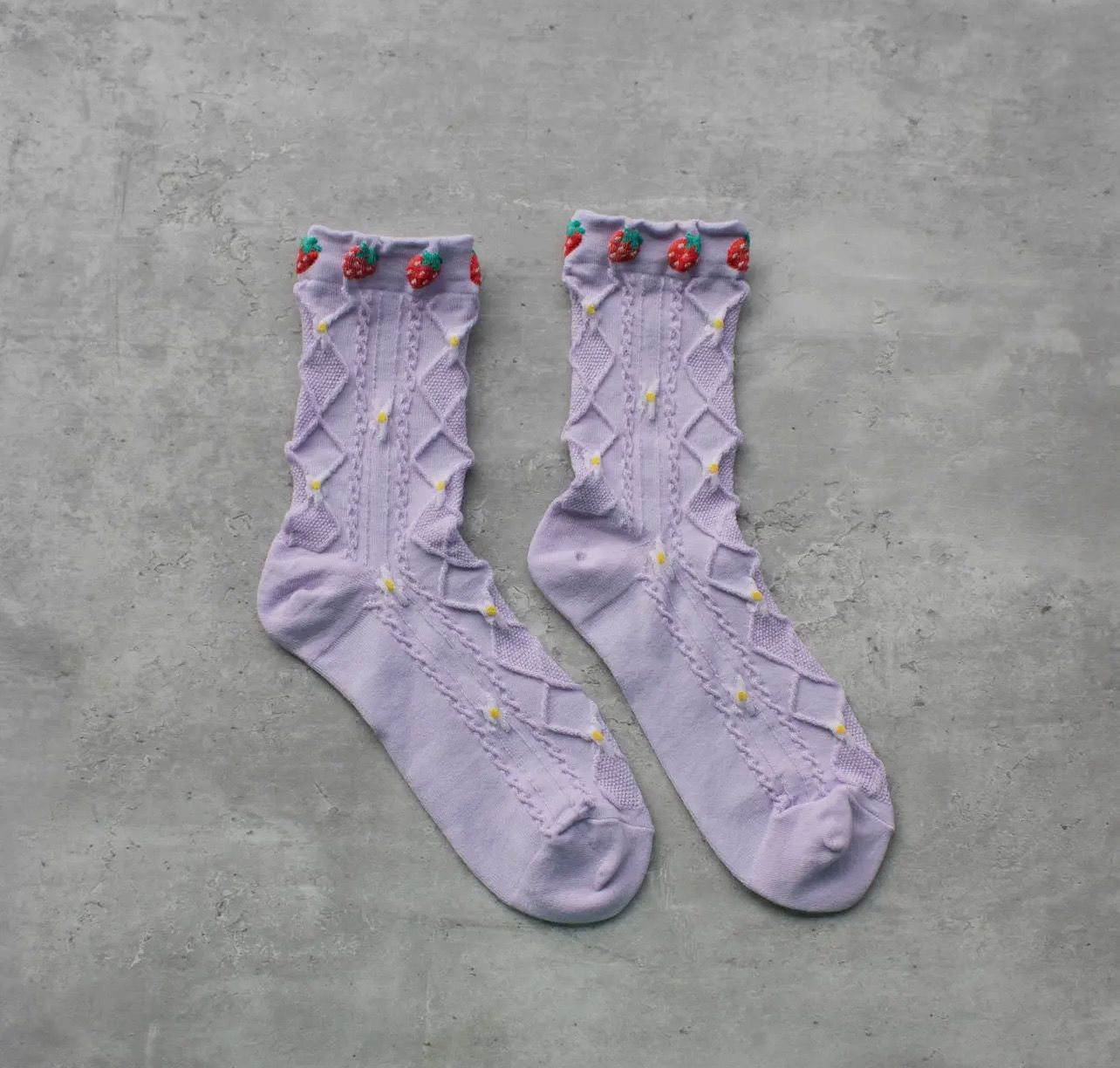 Romantic Lilac Socks