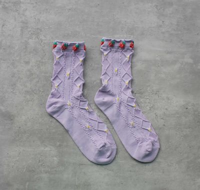 Romantic Lilac Socks