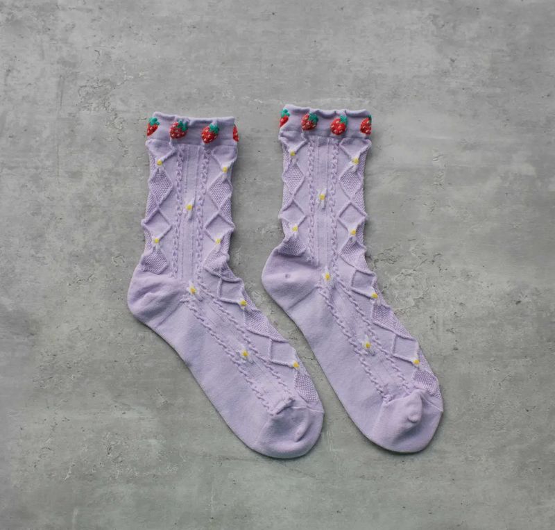 Romantic Lilac Socks