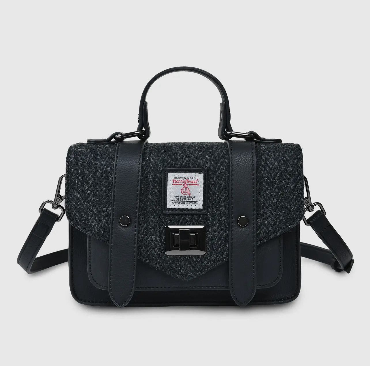 The Herringbone Satchel
