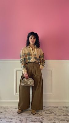 Tartan Corduroy Top Tartan Corduroy Top