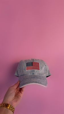 American Flag Baseball Cap