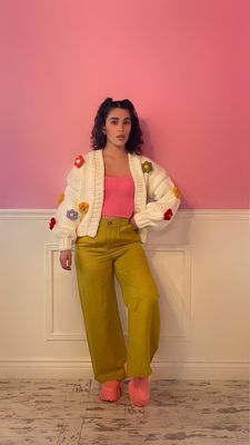 Flower Bouquet Cardigan