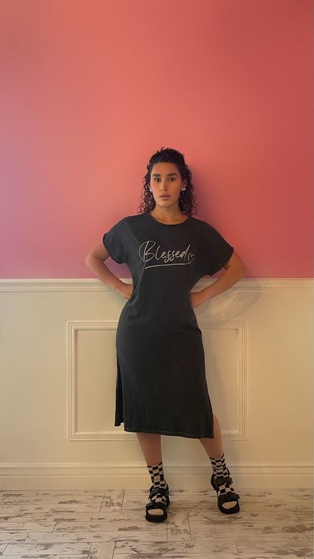 Blessed Graphic Dress