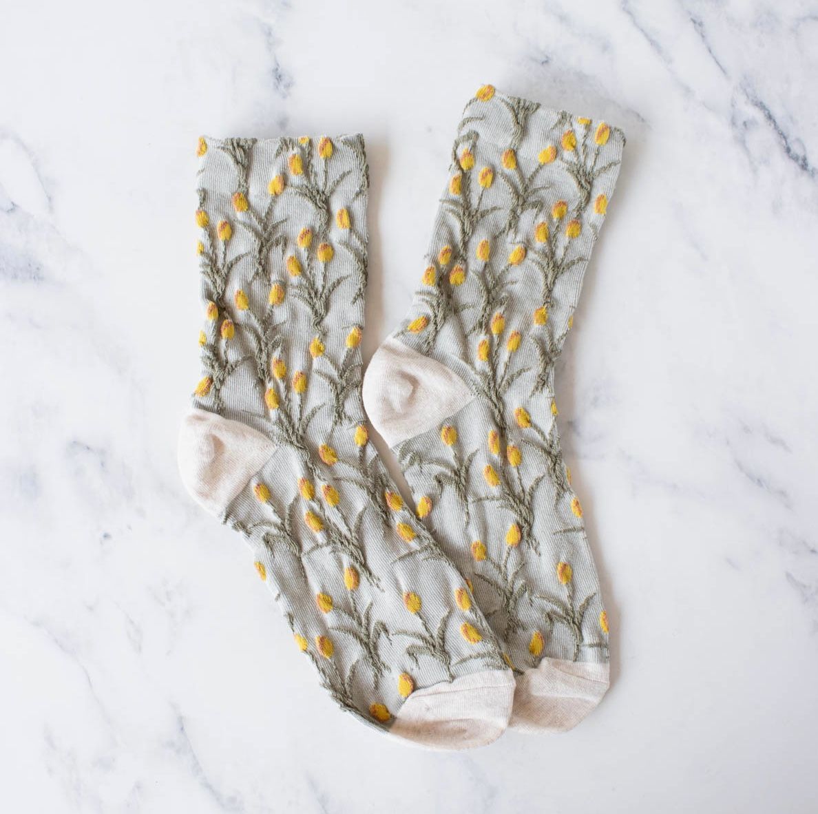 Garden Of Tulips Socks