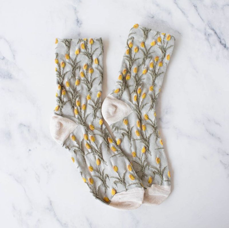 Garden Of Tulips Socks
