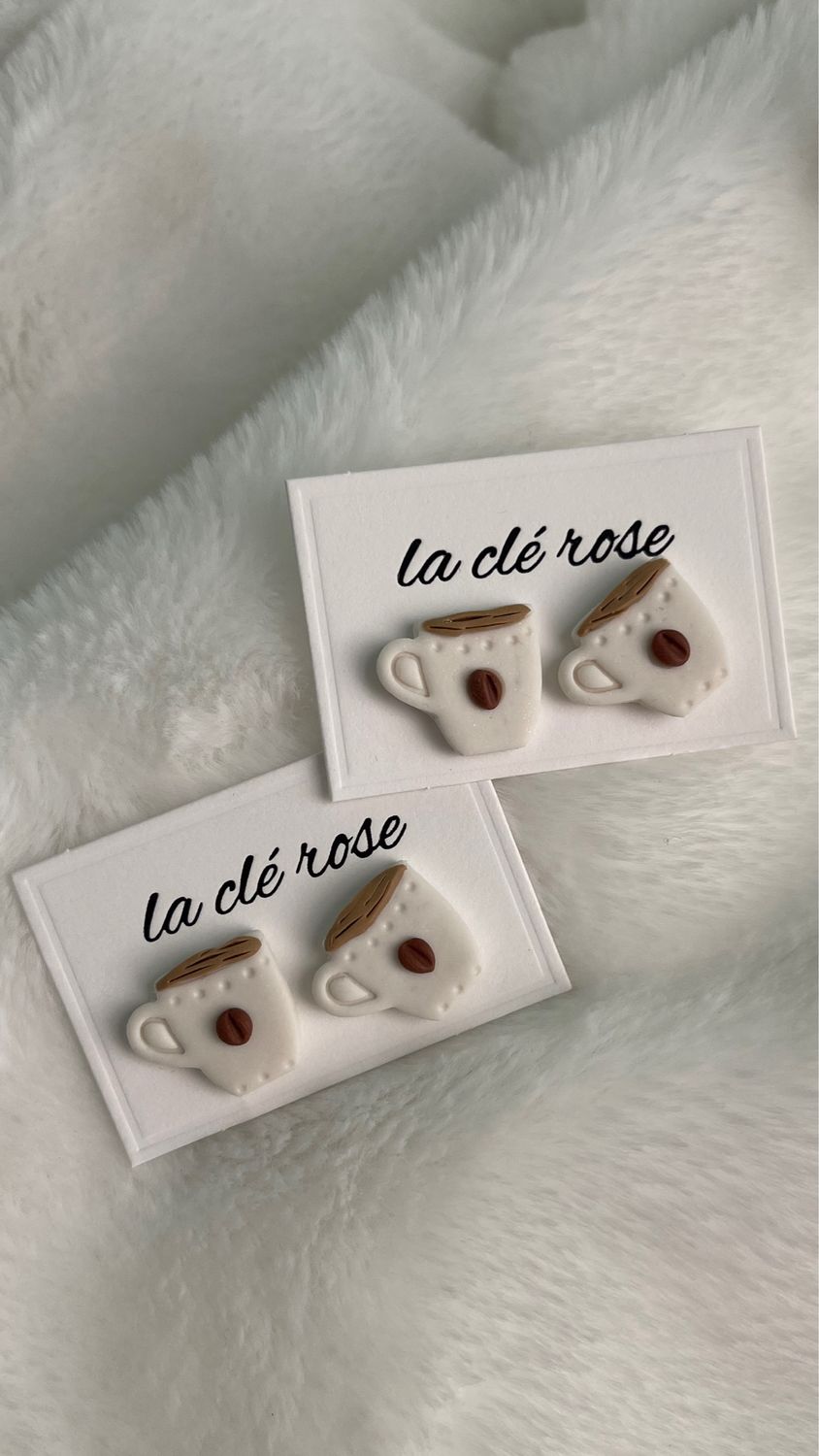 Morning Coffee Earrings