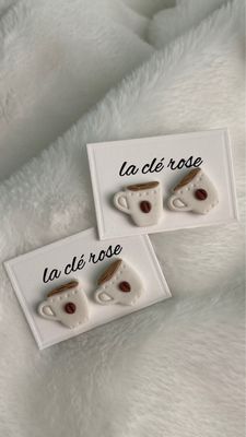 Morning Coffee Earrings