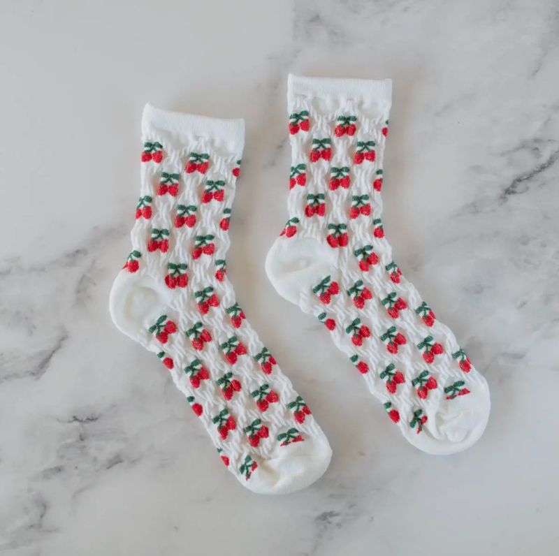 Cherry Bomb Socks