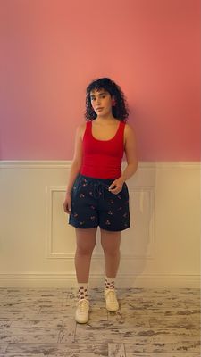 Cherry Sweat Shorts