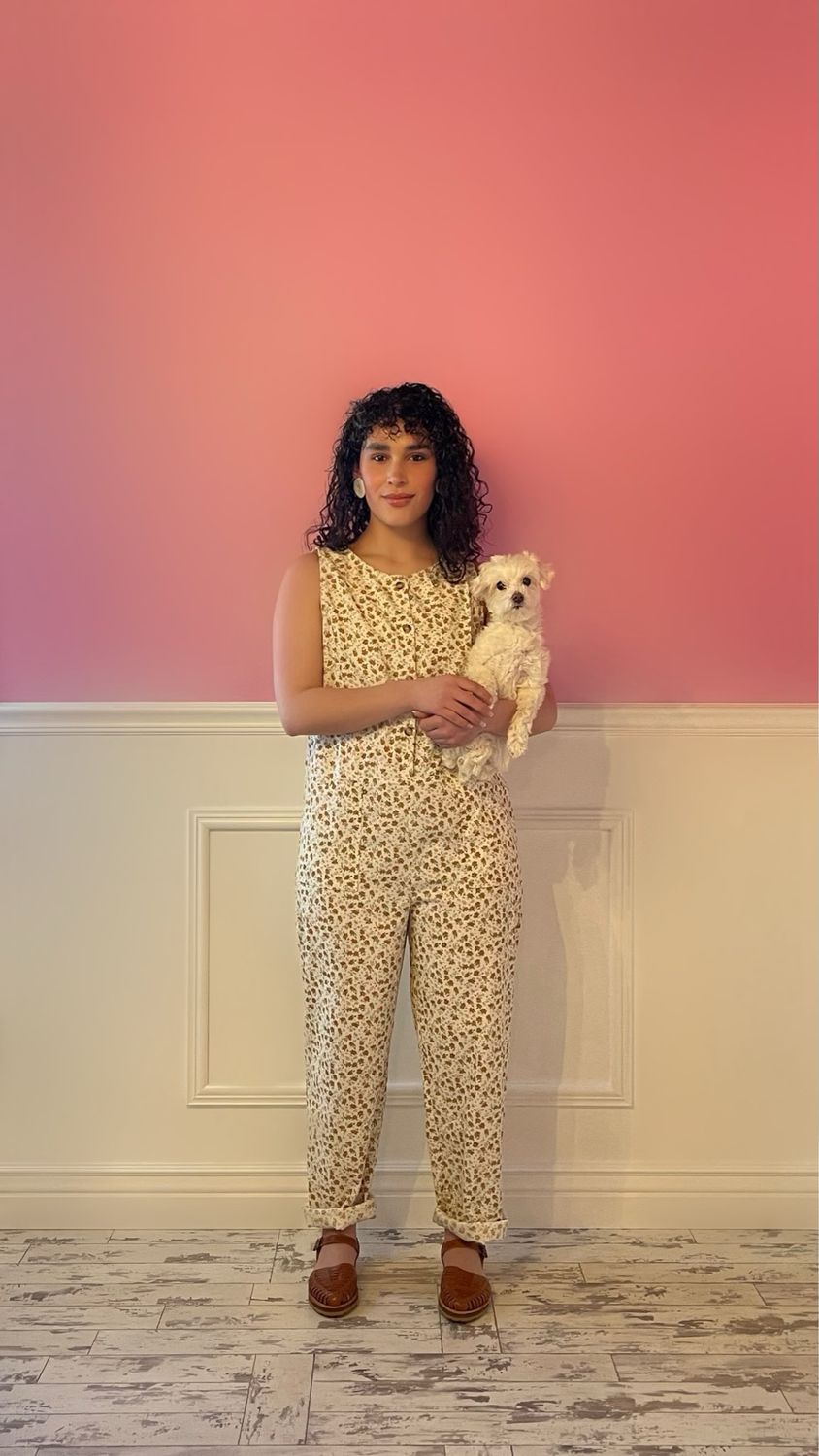 The Flower & Corduroy Jumpsuit