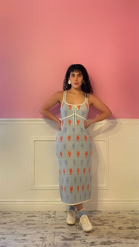 The Lobster Sweater Dress