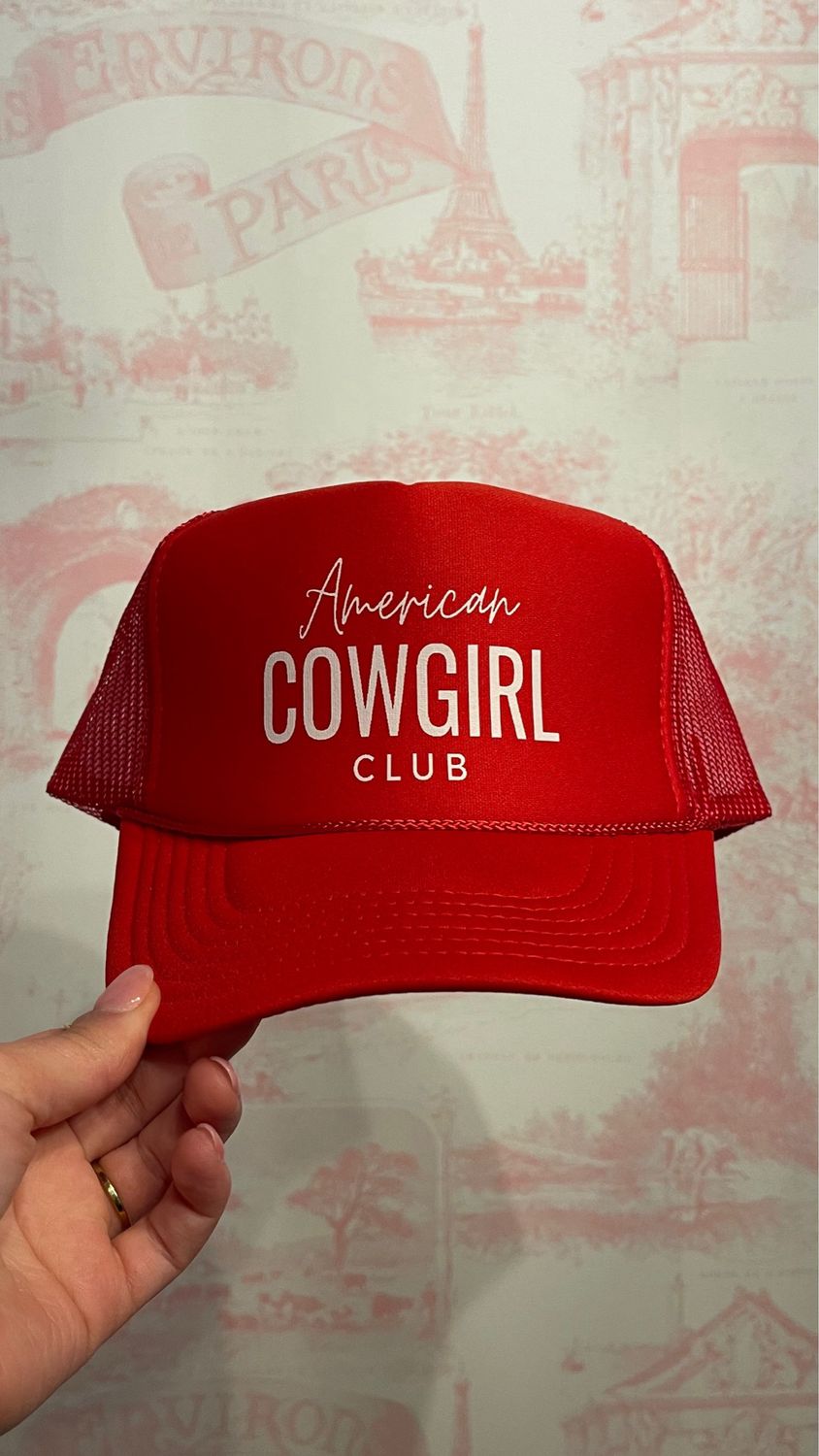 American Cowgirl Trucker Hat