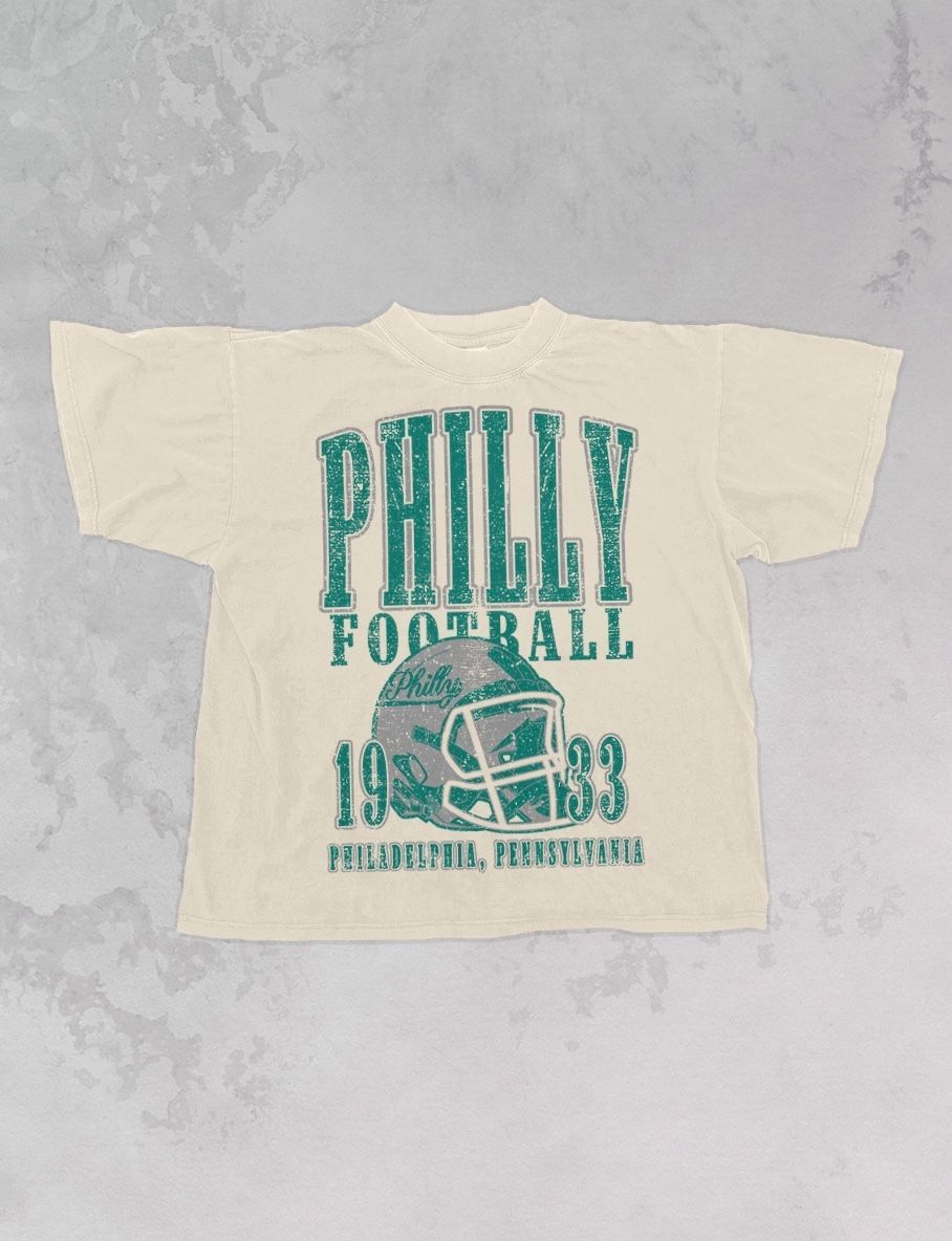 Philly Football Vintage Tee